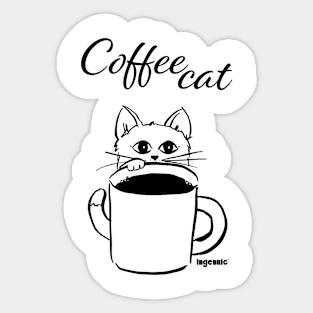 CoffeeCat Sticker